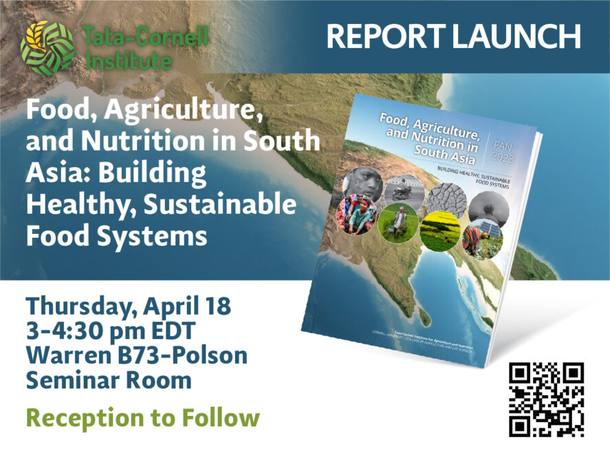 Report Launch: Food, Agriculture, and Nutrition in South Asia